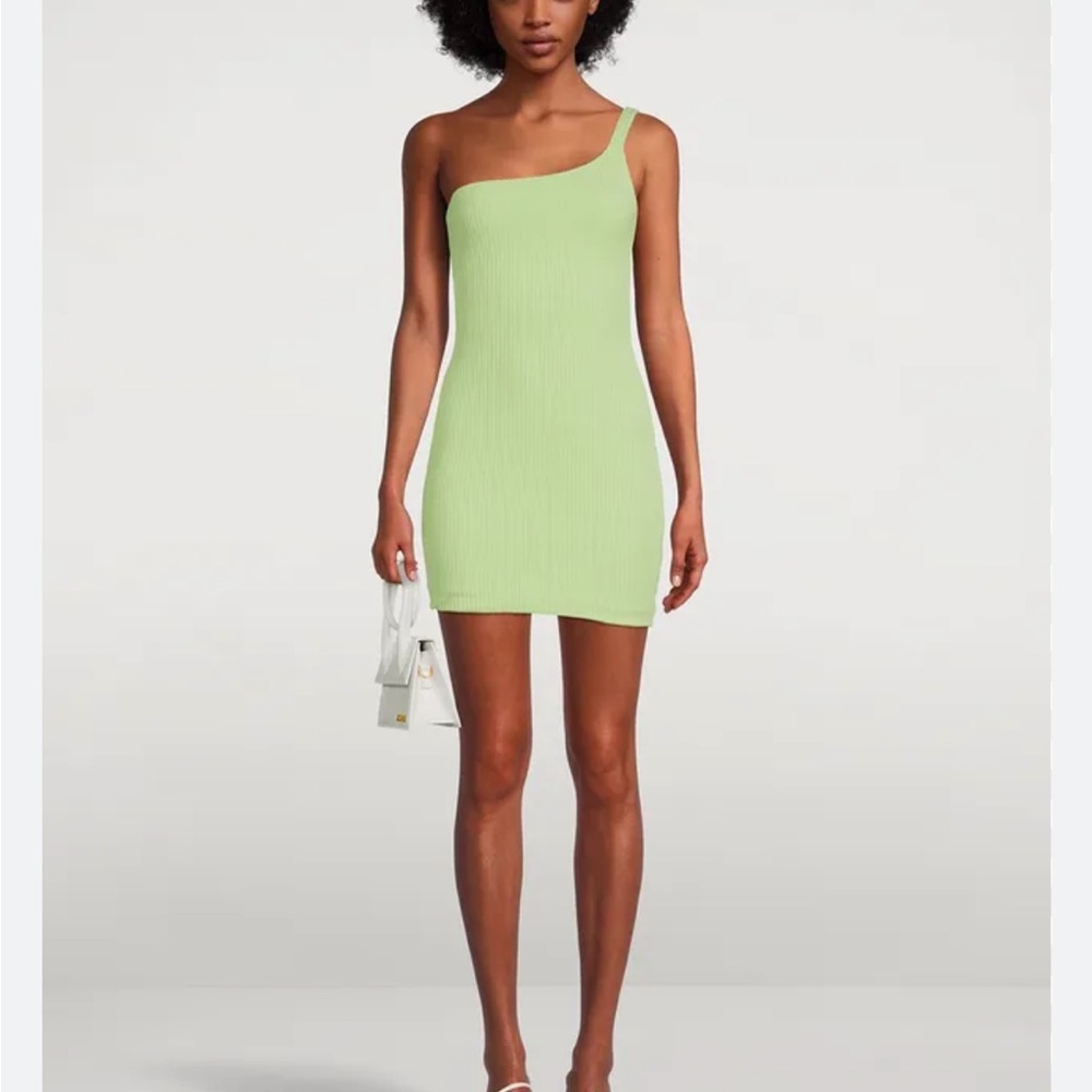GAUGE81 GREEN ERLA MINI DRESS size small